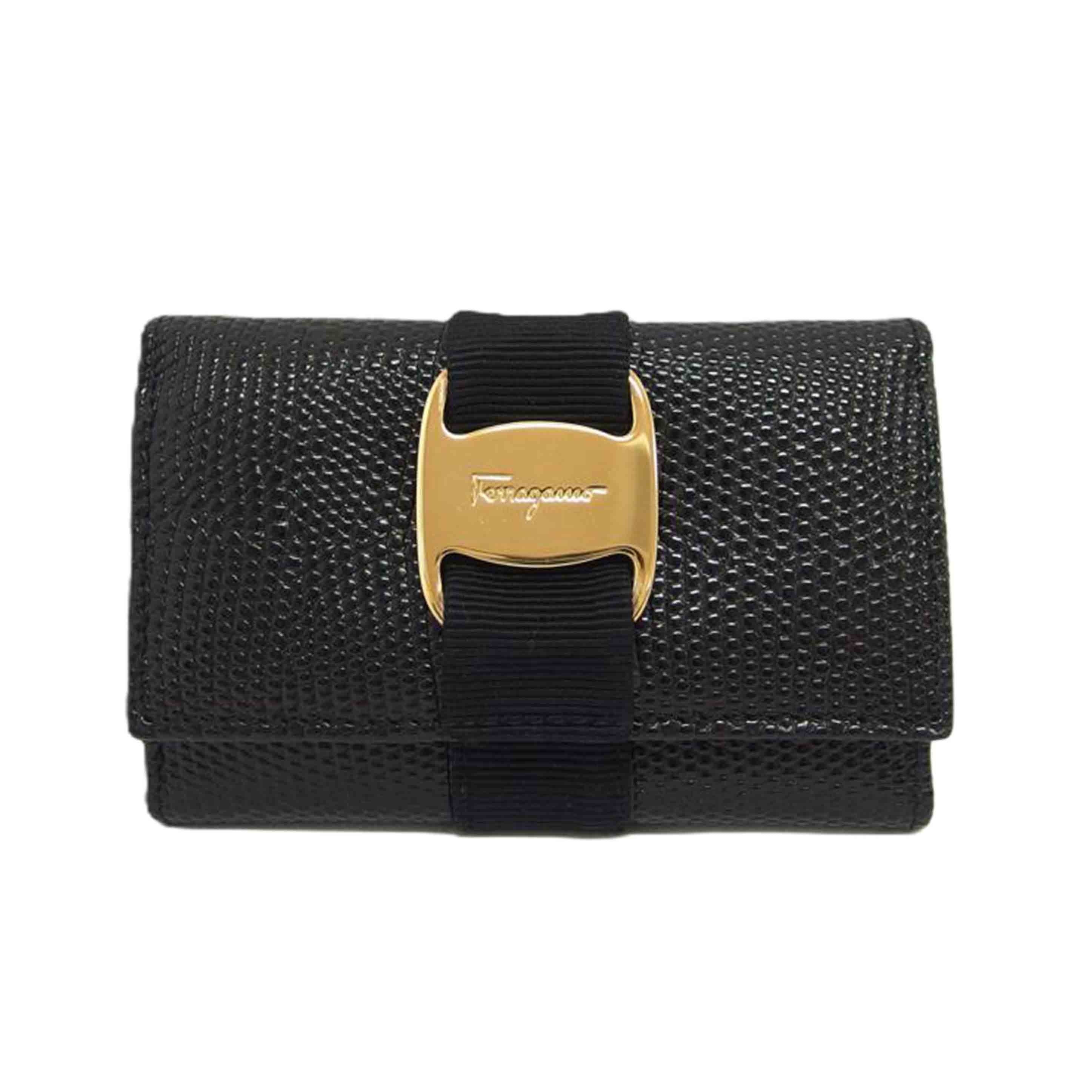 Ferragamo フェラガモ/ヴァラ 6連キーケース/22 3056/79//Aランク/04