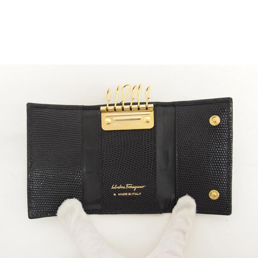 Ferragamo フェラガモ/ヴァラ 6連キーケース/22 3056/79//Aランク/04