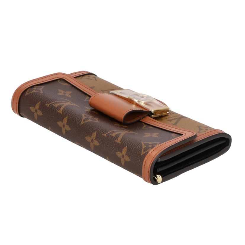 LV ルイヴィトン/ポルトフォイユサラ・ドーフィーヌ/モノグラムリバース/M46645//RFI*/SAランク/75