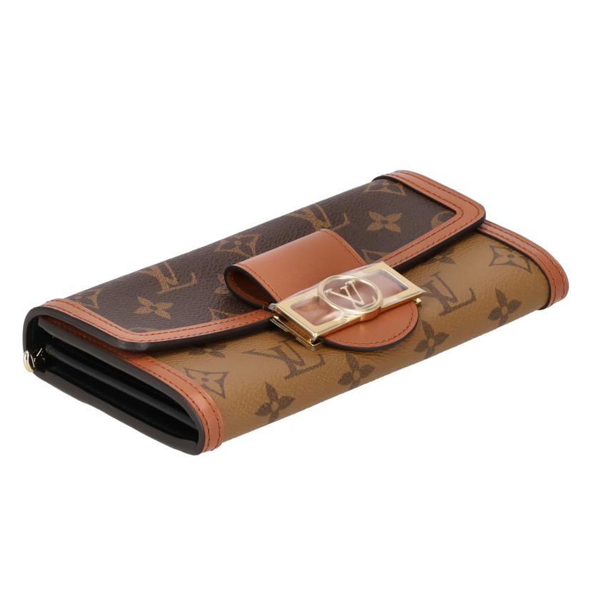 LV ルイヴィトン/ポルトフォイユサラ・ドーフィーヌ/モノグラムリバース/M46645//RFI*/SAランク/75