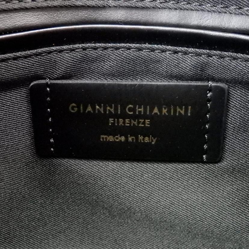 GIANNI CHOARNIN ジャンニキアリーニ/ハラコレオパードショルダーバック//Aランク/77
