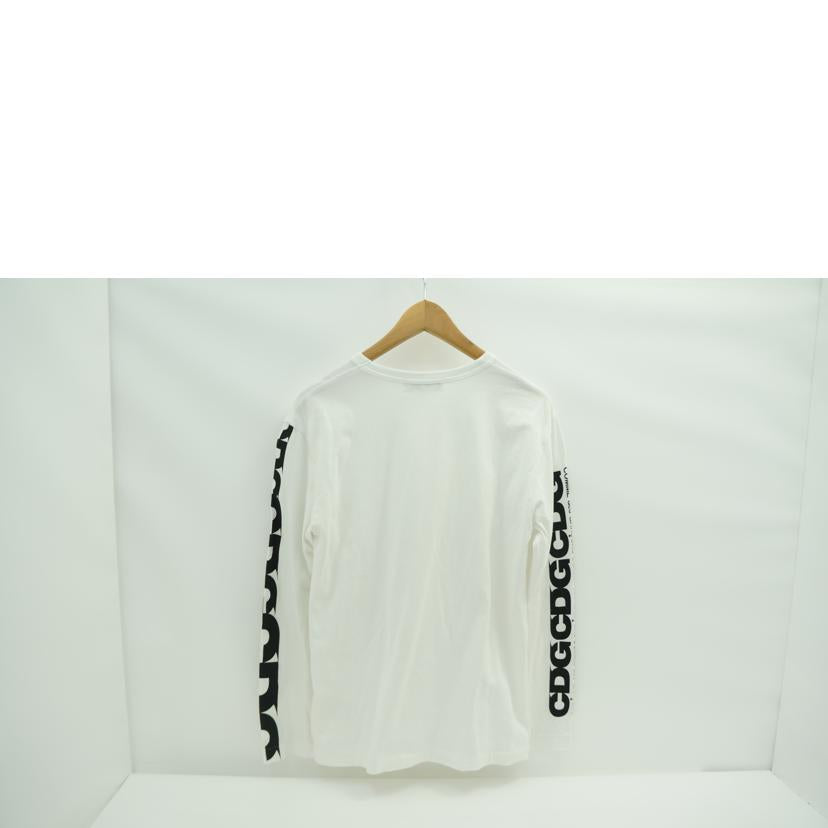 COMME des GARCONS コムデギャルソン/CDGアームプリントロングスリーブTシャツ/SZ-T007//Aランク/09