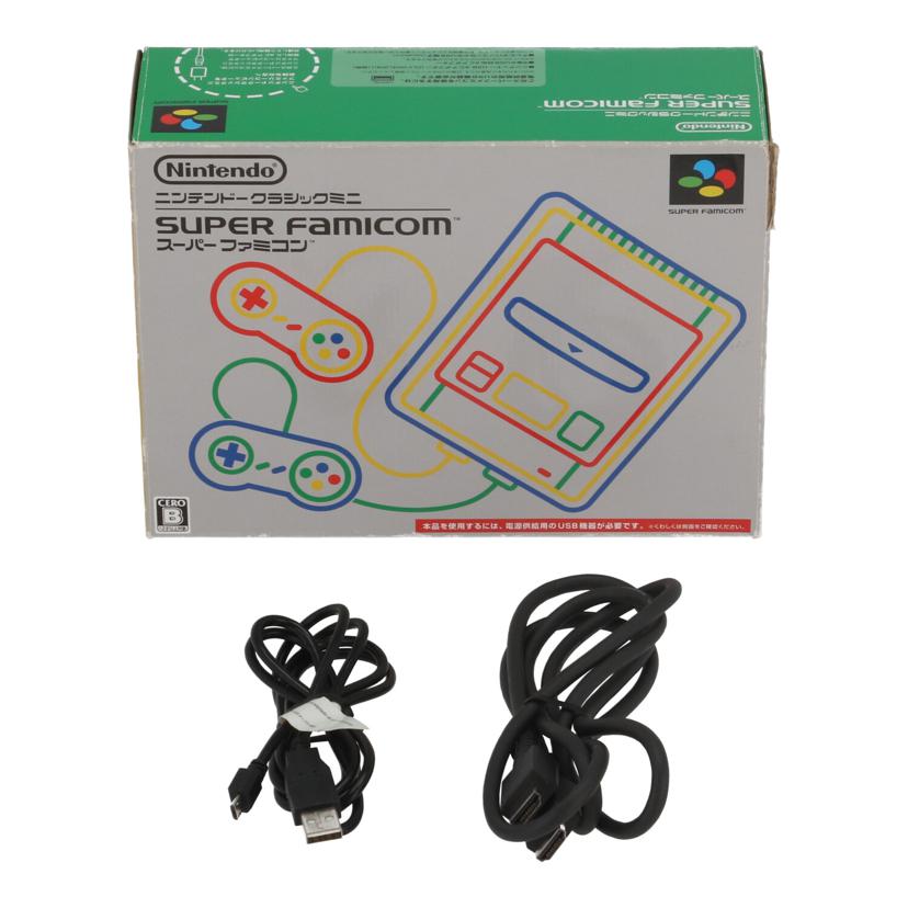Nintendo 任天堂 ニンテンドー /クラシックミニ スーパーファミリーコンピューター/CLV-S-SHVF//SJE103104889/Bランク/75