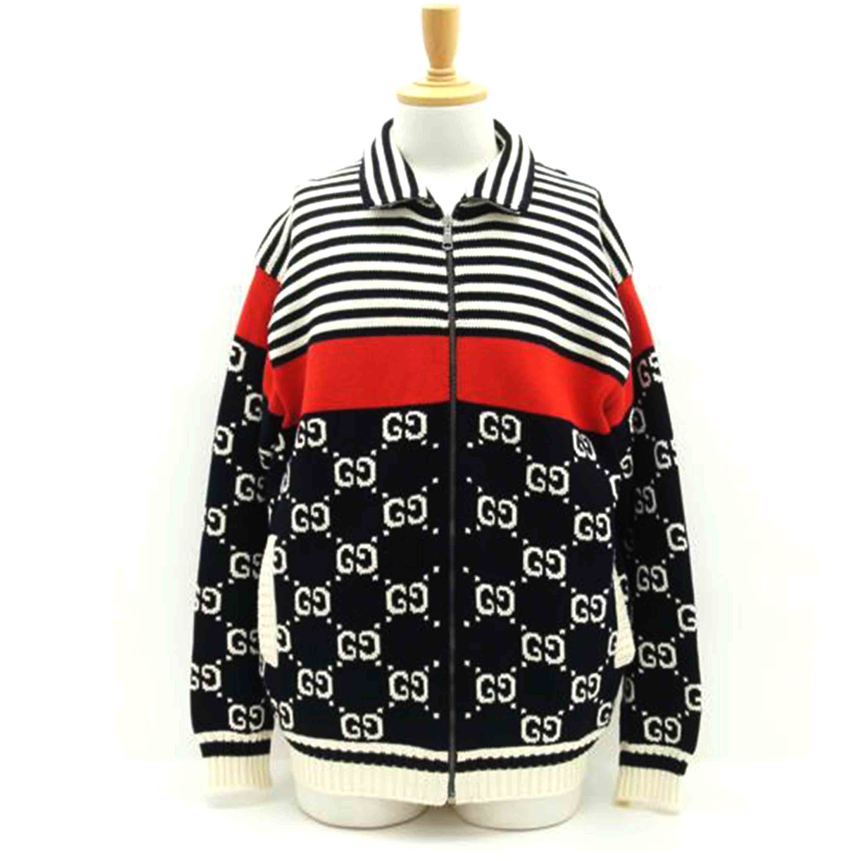 GUCCI 赤色 ニットジャケット 日本サイズML相当 GUCCI グッチ/メンズファッション｜WonderREX-ONLINE 公式通販サイト