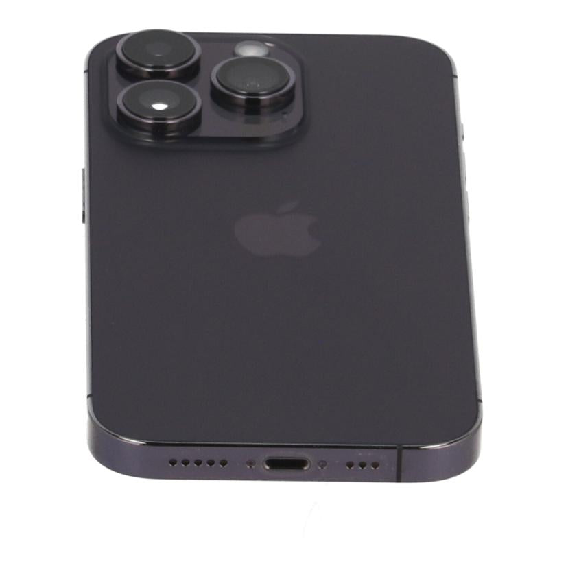 Apple SIMロックなし アップル/iPhone14Pro 256GB ディープパープル/MQ1E3J/A//HR9P9TP65L/ABランク/24