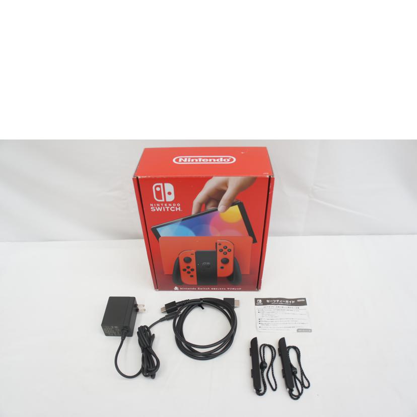 Nintendo 任天堂/Nintendo Switch 有機ELモデル マリオレッド/HEG-S-RAAAA//ABランク/05