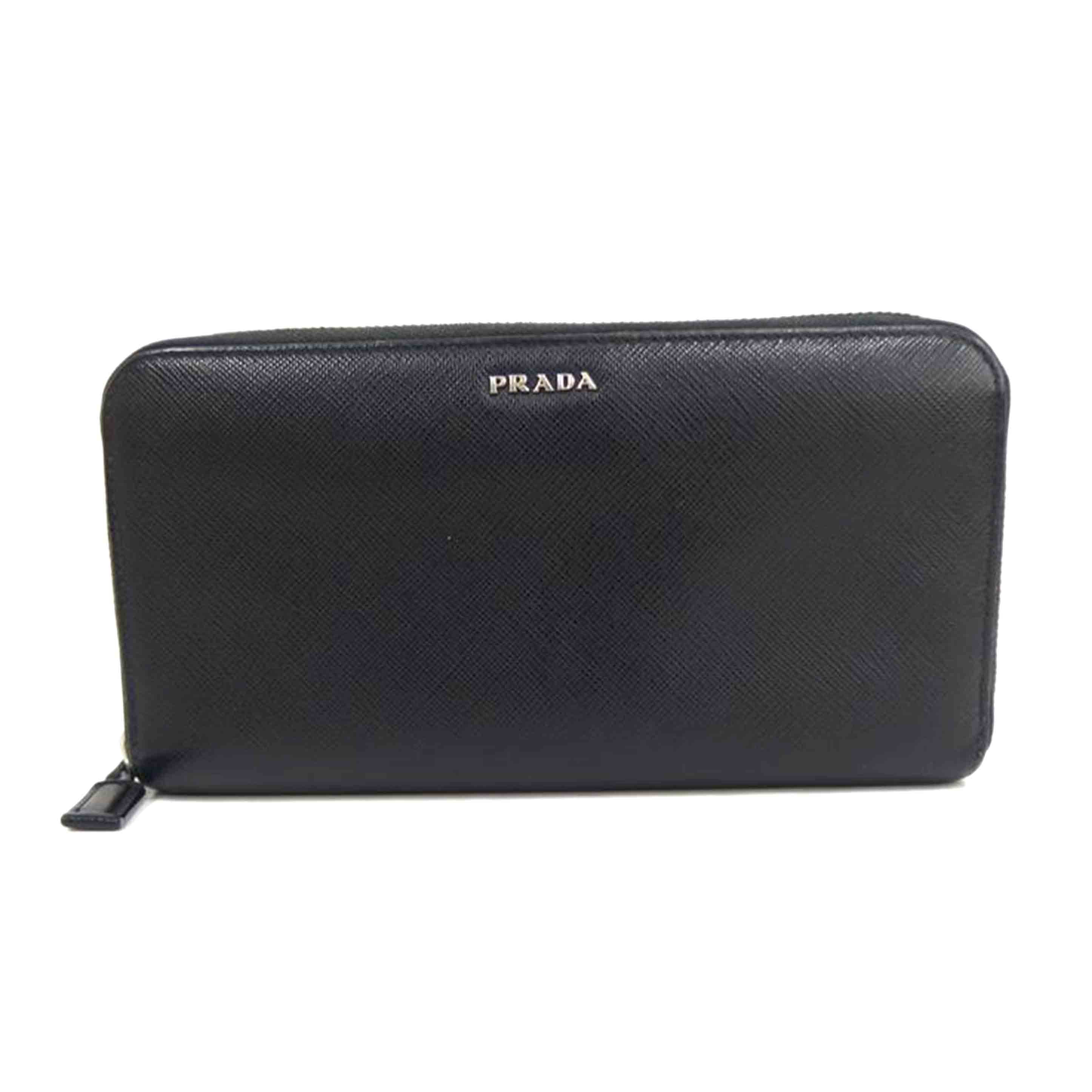 PRADA プラダ/ジップラウンドウォレット//Bランク/82