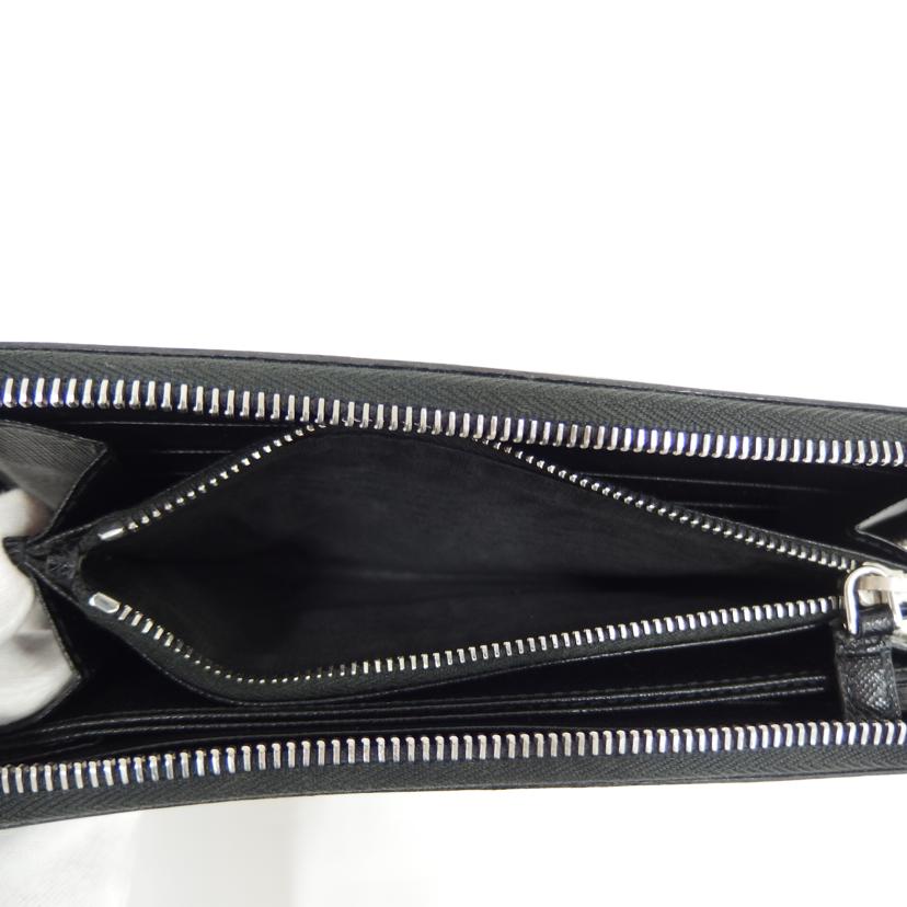 PRADA プラダ/ジップラウンドウォレット//Bランク/82
