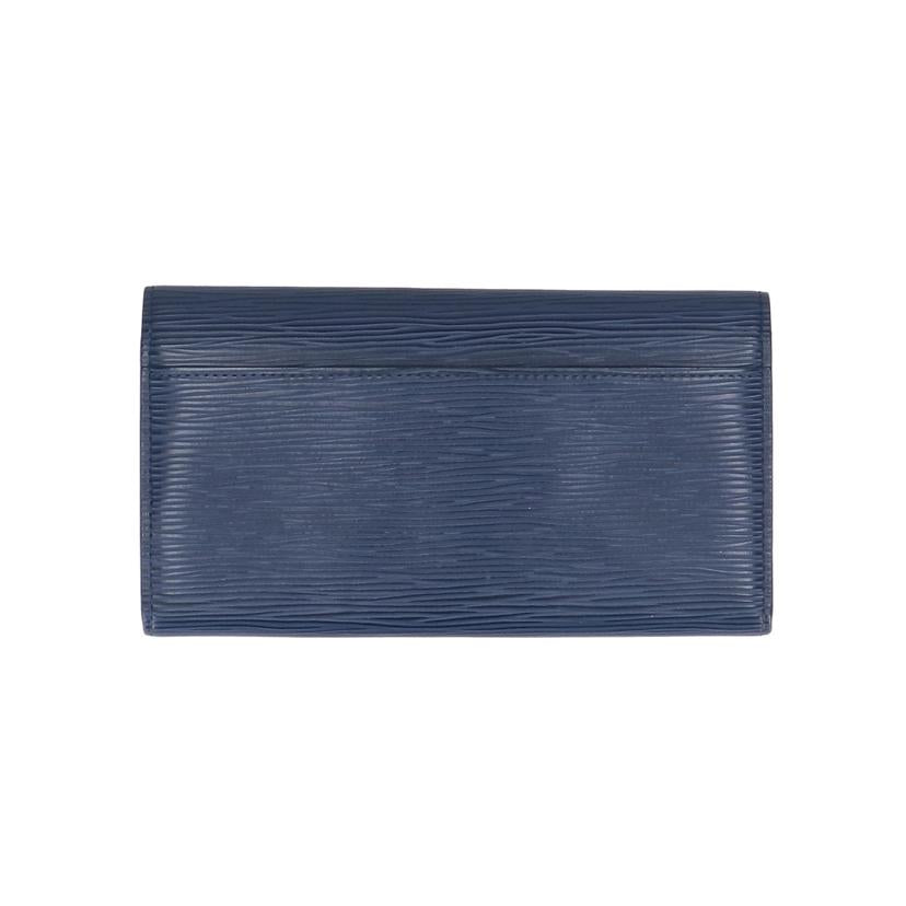 LOUIS VUITTON ルイ・ヴィトン/ポルトフォイユ・サラ/エピ/アンティゴブルー/M60585//CA3***/Aランク/09