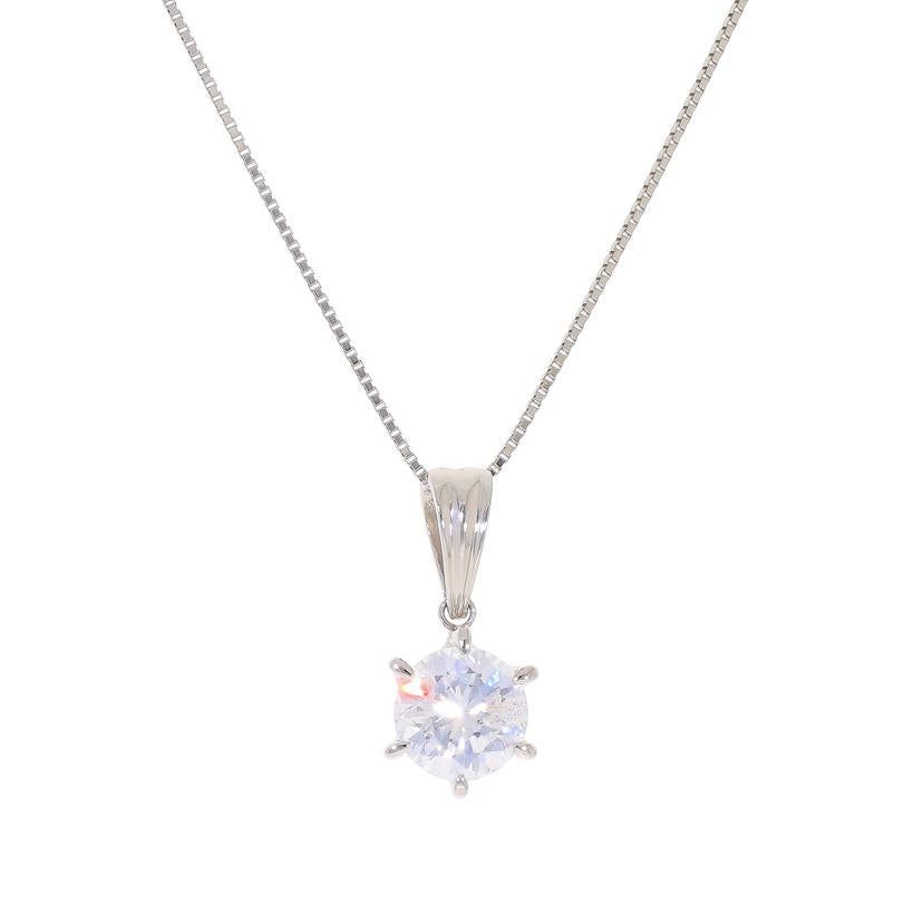 Pt900 Pt900/Pt900/850ダイヤネックレス/4.6g//2.152Ct/Aランク/75