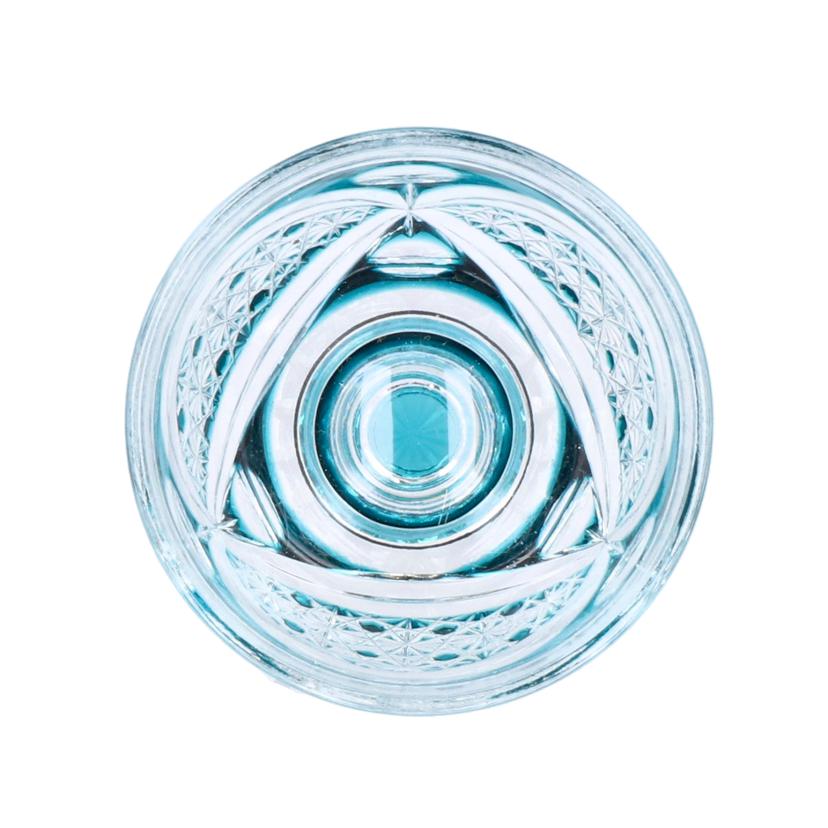 EDOKIRIKO 江戸切子/江戸切子 足付盃//ABランク/70