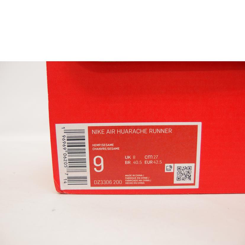 NIKE ナイキ/エアハラチ ランナー "ヘンプ/セサミ"/Air Huarache/DZ3306-200//SAランク/04