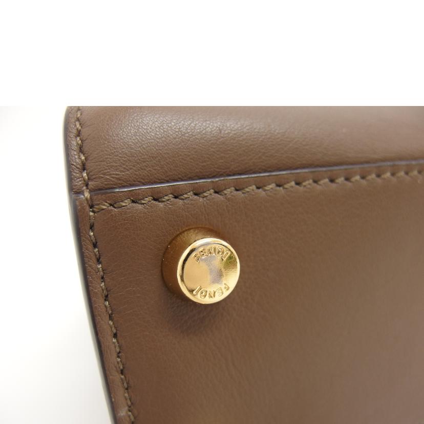 FENDI フェンディ/ピーカブー/アイコニックエッシンシャリー2WAYバッグ/8BN302//199******/Aランク/04