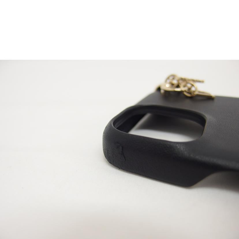Christian Dior クリスチャンディオール/カナージュ iPhone14/13ケース/ブラック//ABランク/04