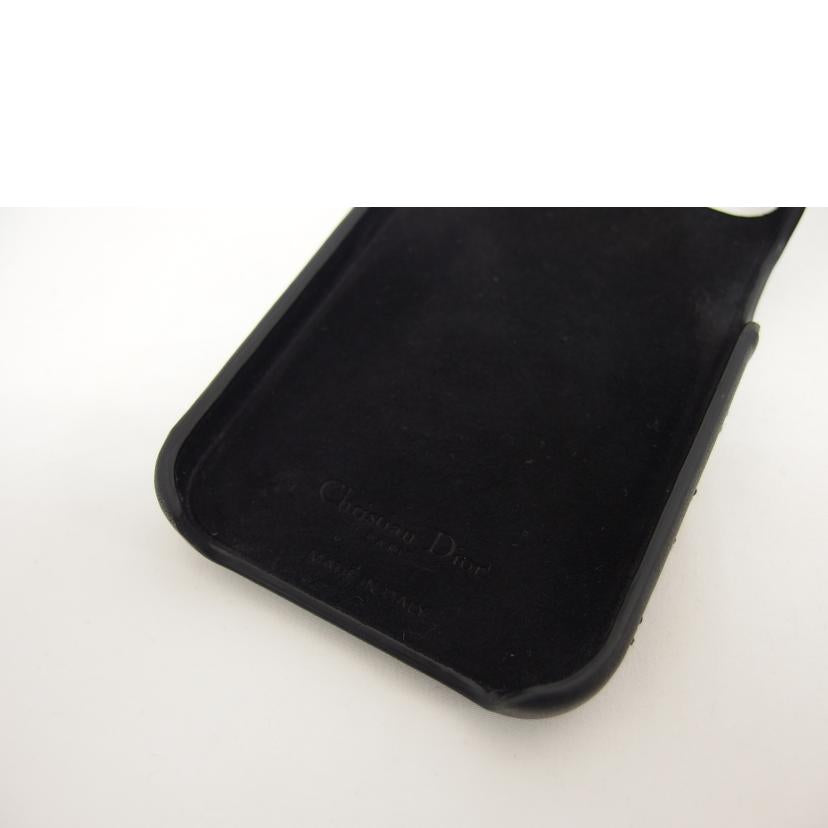 Christian Dior クリスチャンディオール/カナージュ iPhone14/13ケース/ブラック//ABランク/04