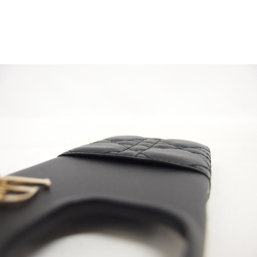 Christian Dior クリスチャンディオール/カナージュ iPhone14/13ケース/ブラック//ABランク/04