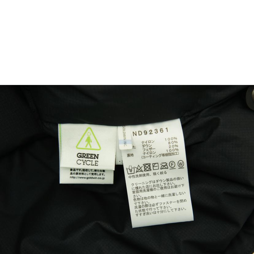 THE NORTH FACE/THE NORTH FACEダウンジャケット黒/ND92361//Bランク/78