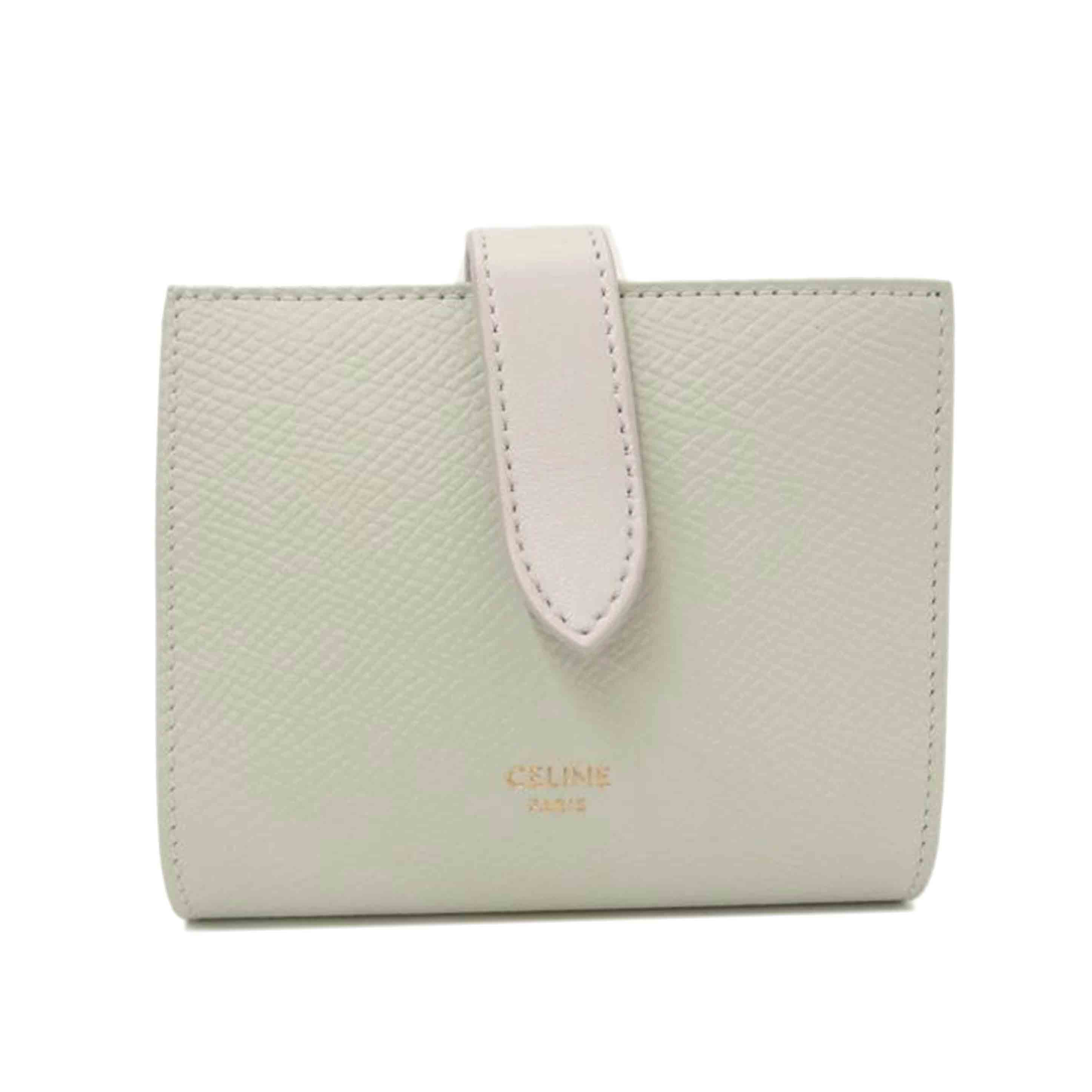 CELINE セリーヌ/二つ折り財布/グリーン系//S9P****/SAランク/69