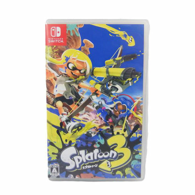 Nintendo ニンテンドー/Switch/スプラトゥーン3/TRA-HAC-AV5JA-JPN//AV5JA08A000/ABランク/04