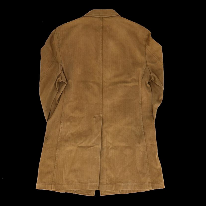 COMMEdesGARCONS/アーカオブ/PVCポケットワークコート/キャメル//ABランク/82