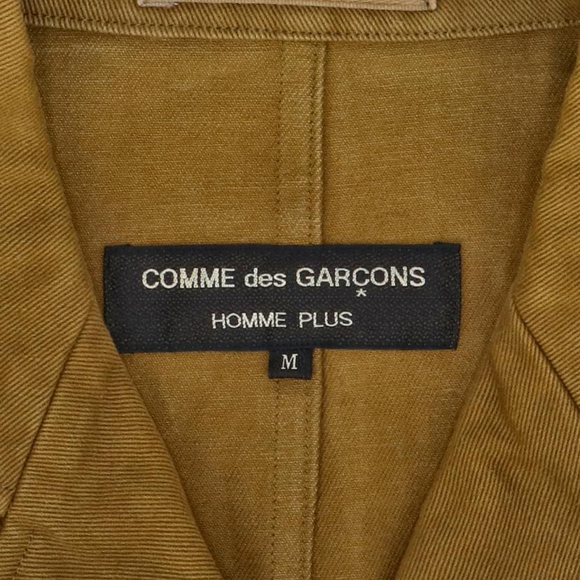 COMMEdesGARCONS/アーカオブ/PVCポケットワークコート/キャメル//ABランク/82