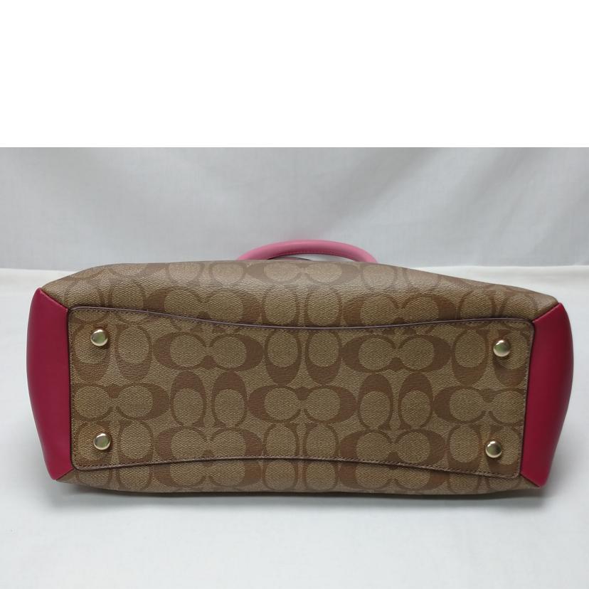 COACH コーチ/シグネチャー2wayバッグ/F31169//C18**/Aランク/52