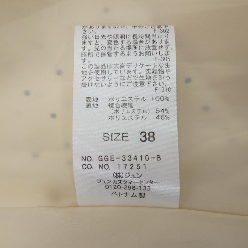 ROPE ロペ/ドット ギャザー サテンワンピース /GGE33410B//Aランク/77