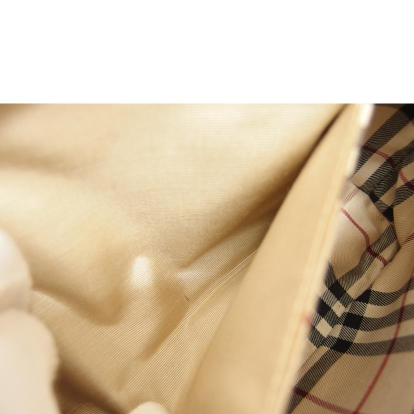 BURBERRY バーバリー/レザーワンショルダーバッグ/アイボリー//Bランク/04
