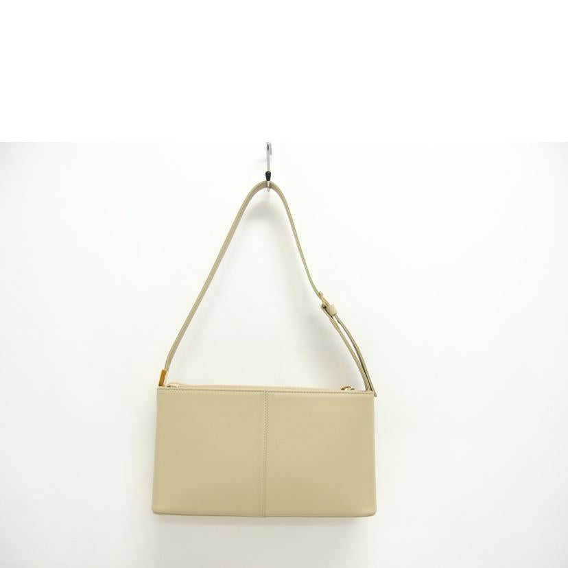 BURBERRY バーバリー/レザーワンショルダーバッグ/アイボリー//Bランク/04