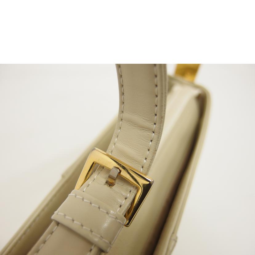 BURBERRY バーバリー/レザーワンショルダーバッグ/アイボリー//Bランク/04