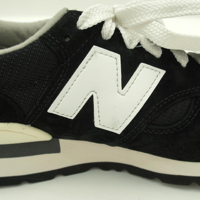 new balance ニューバランス/メイドインUSA990/ブラックウィズホワイト/M990BK1//SAランク/75