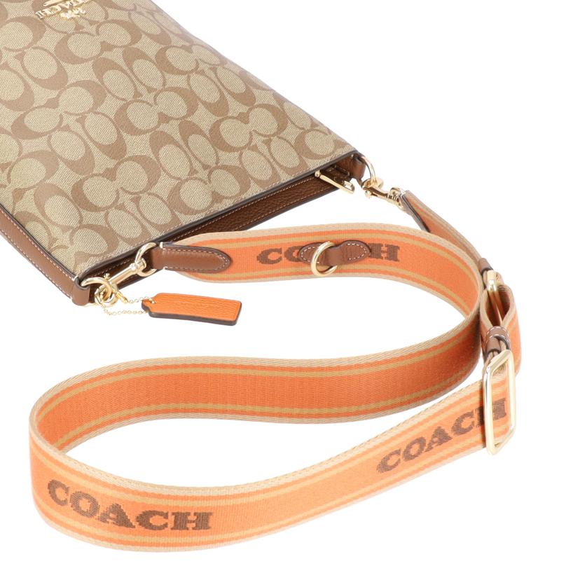 COACH/シグネチャーローガンダッフルショルダーバッグ/CH484//B23**/Aランク/85
