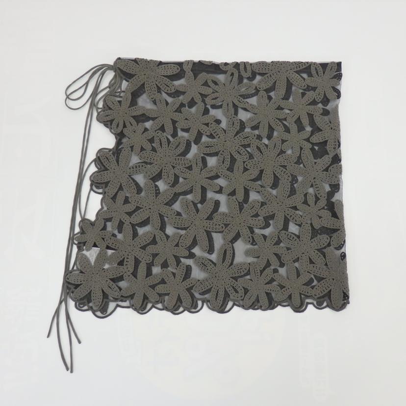 SALON adam et rope サロン アダムエロペ/フラワーモールエンブロイ ダリーラップスカート/SHZ34460B//Aランク/77