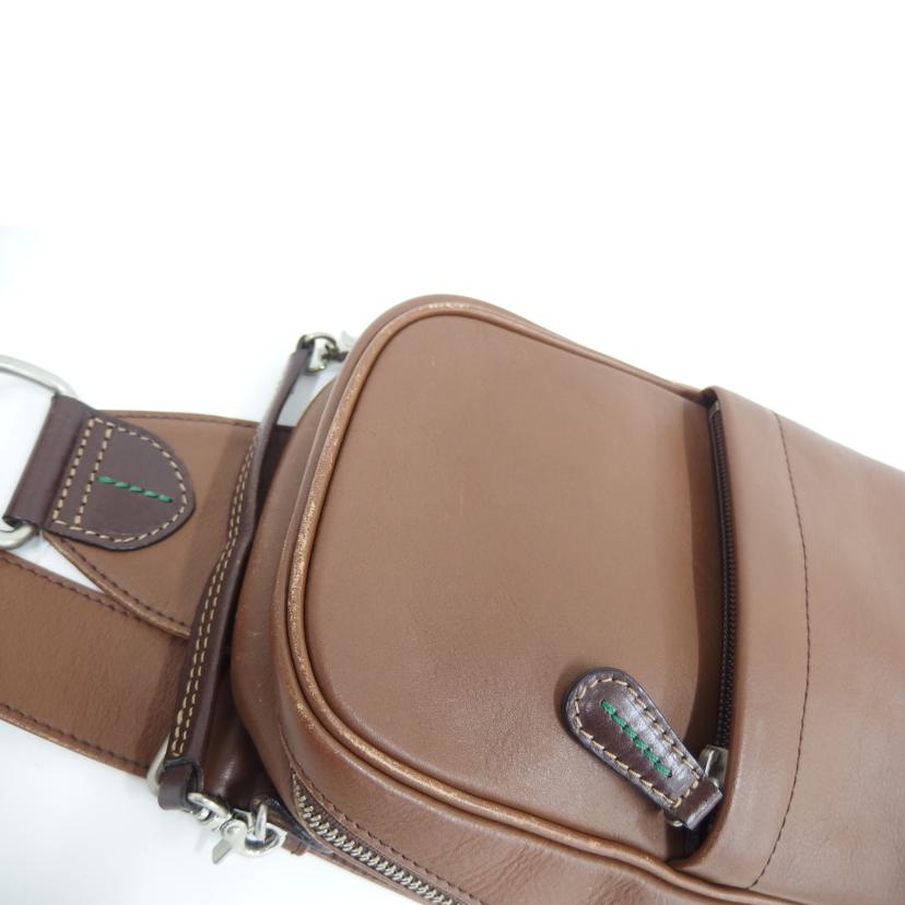 SOMES SADDLE ソメスサドル/レザーボディバッグ/ブラウン//Bランク/82