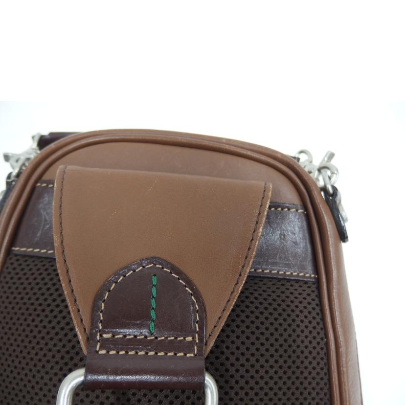 SOMES SADDLE ソメスサドル/レザーボディバッグ/ブラウン//Bランク/82