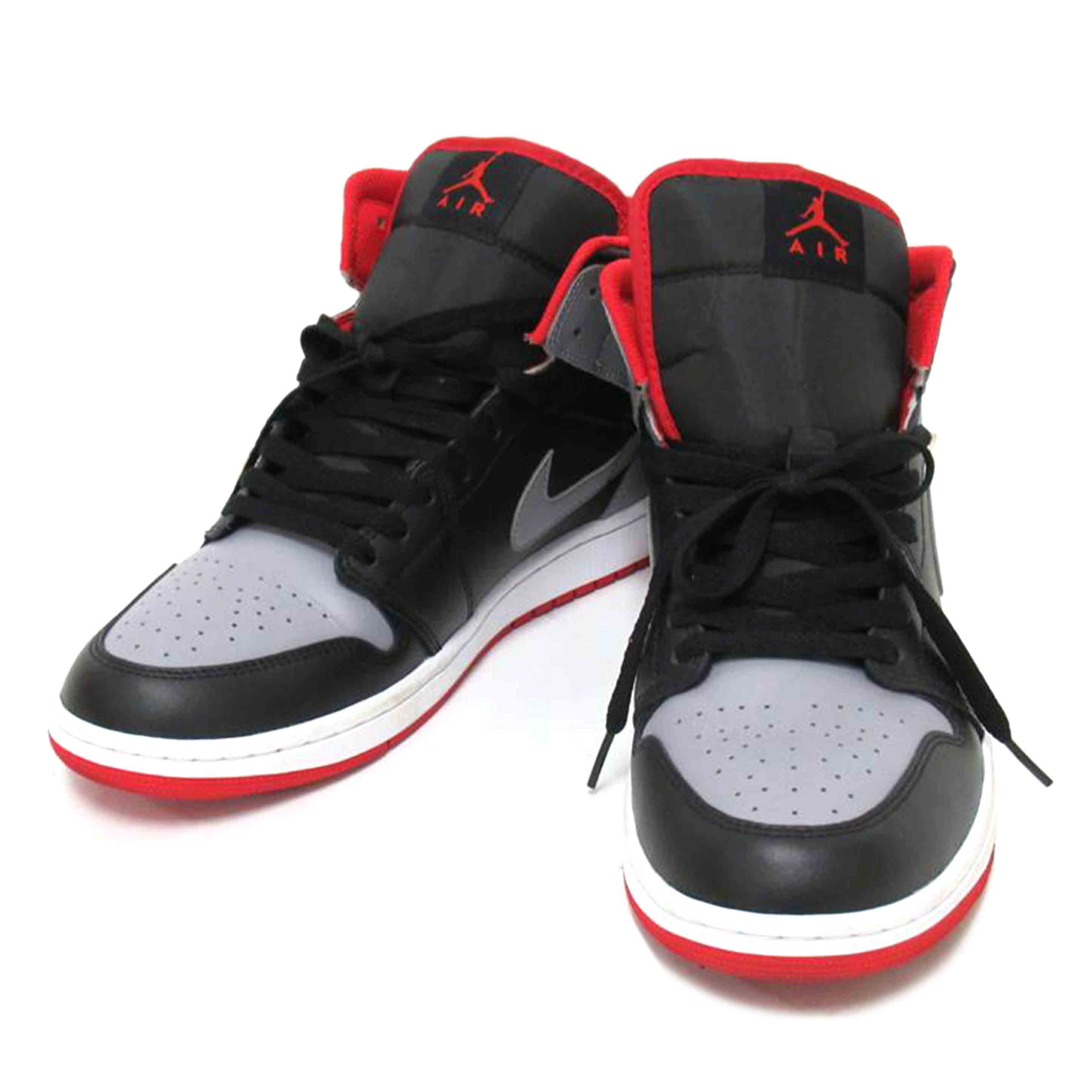 NIKE/AIR JORDAN 1/黒&赤/DQ8426-006//Aランク/63