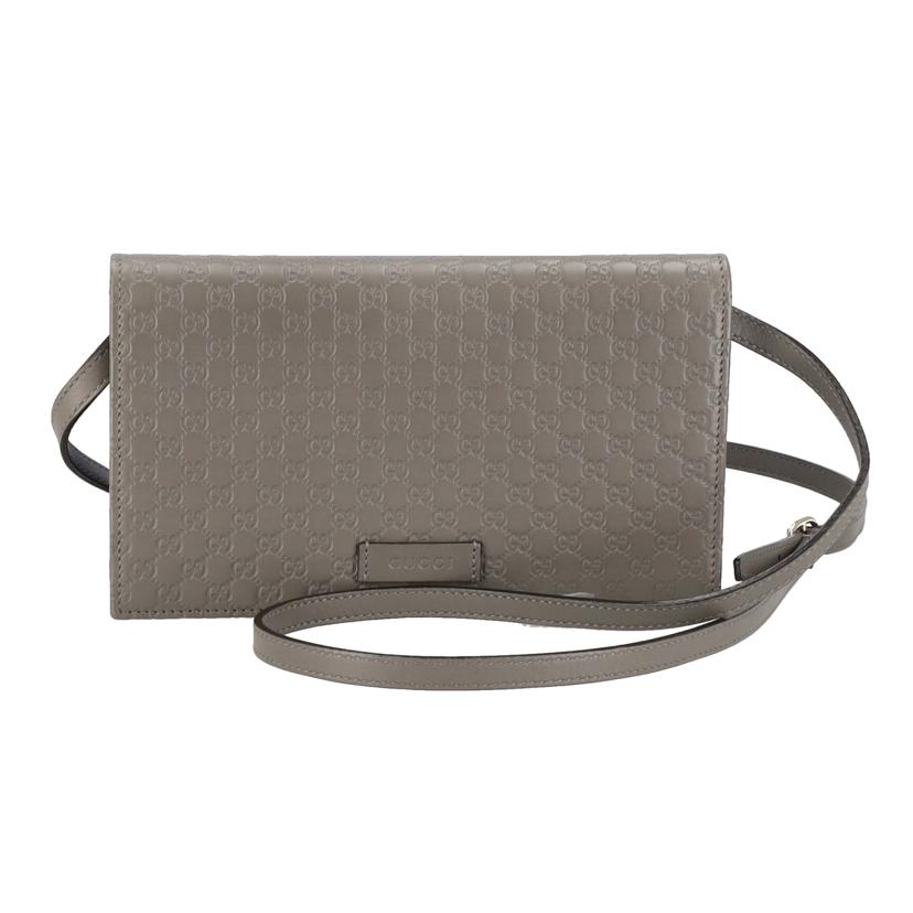 GUCCI グッチ/マイクログッチシマショルダーウオレット/466507//041*/ABランク/94