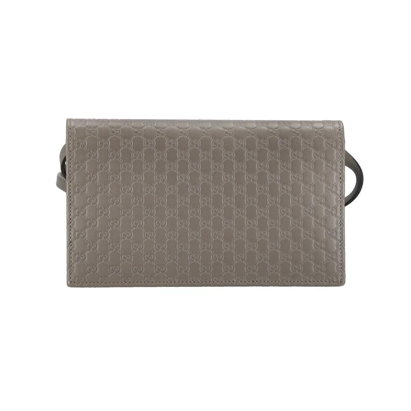 GUCCI グッチ/マイクログッチシマショルダーウオレット/466507//041*/ABランク/94