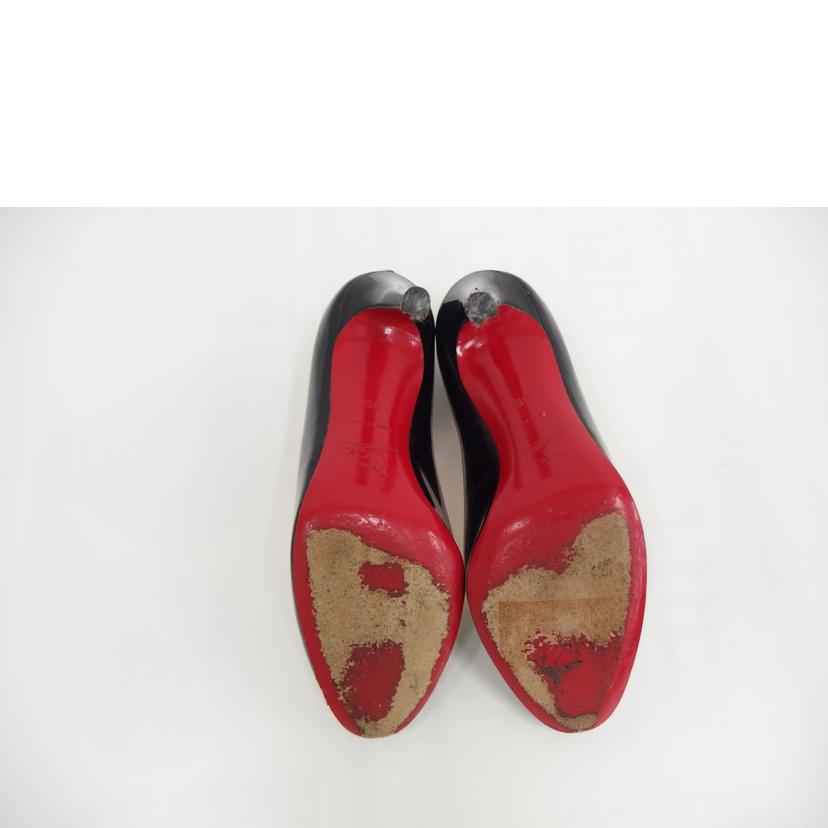 Christian Louboutin ルブタン/ルブタン エナメル パンプス 黒//Cランク/82
