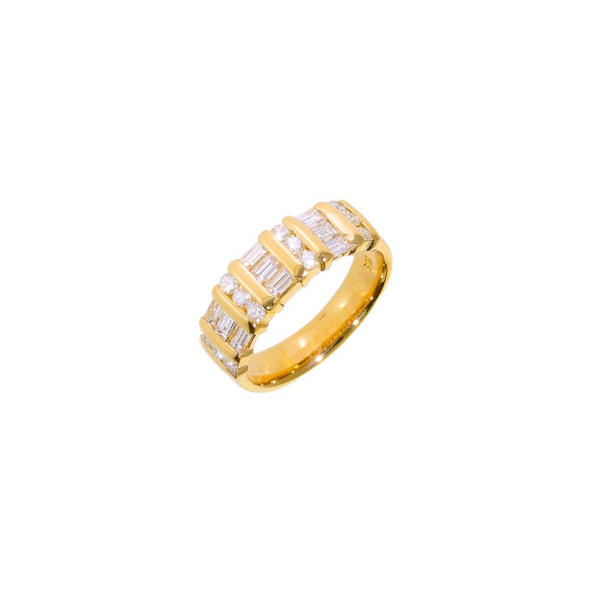 / K18ダイヤリング1.00ct//ABランク/92