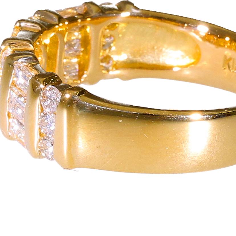 / K18ダイヤリング1.00ct//ABランク/92