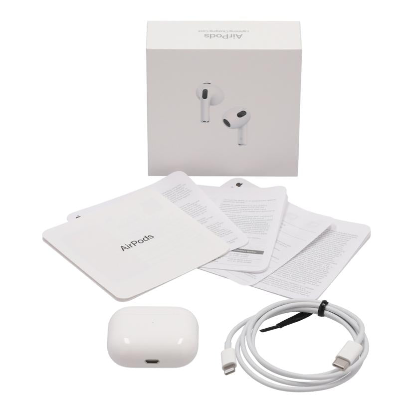 Apple アップル /AirPods 第3世代/MPNY3J/A//W1QLFW06P1/ABランク/67