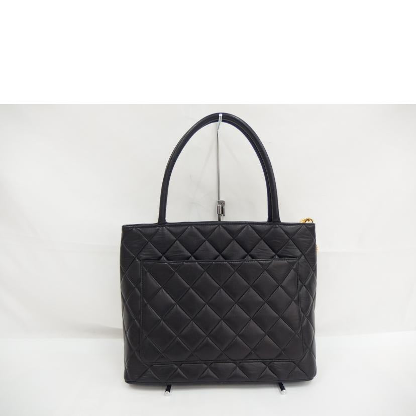 CHANEL シャネル/復刻トート/ラムスキン/黒//630****/ABランク/82