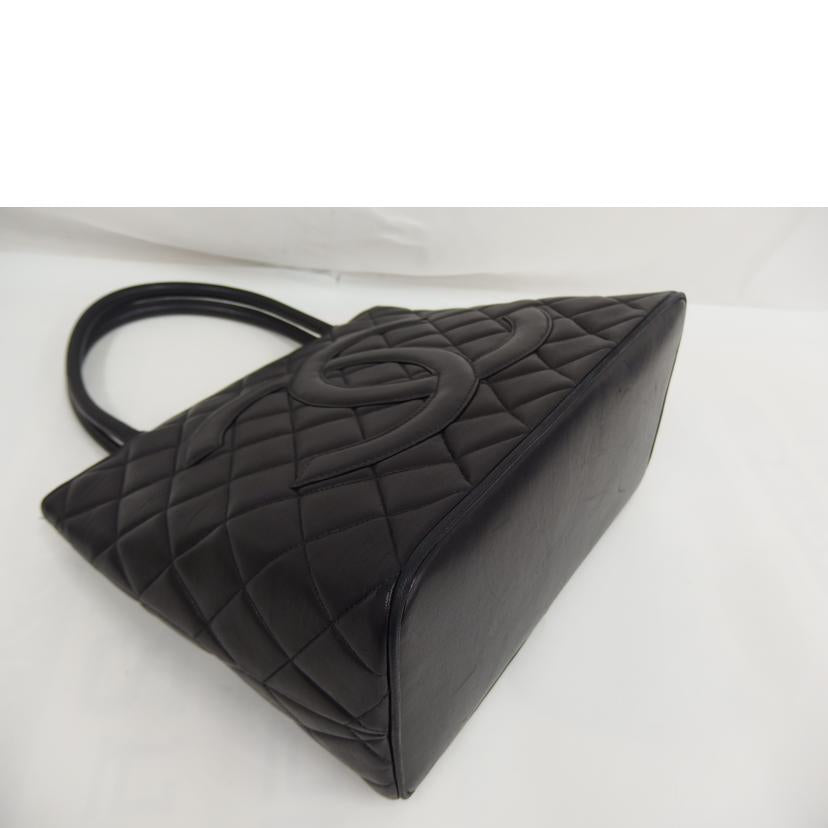 CHANEL シャネル/復刻トート/ラムスキン/黒//630****/ABランク/82