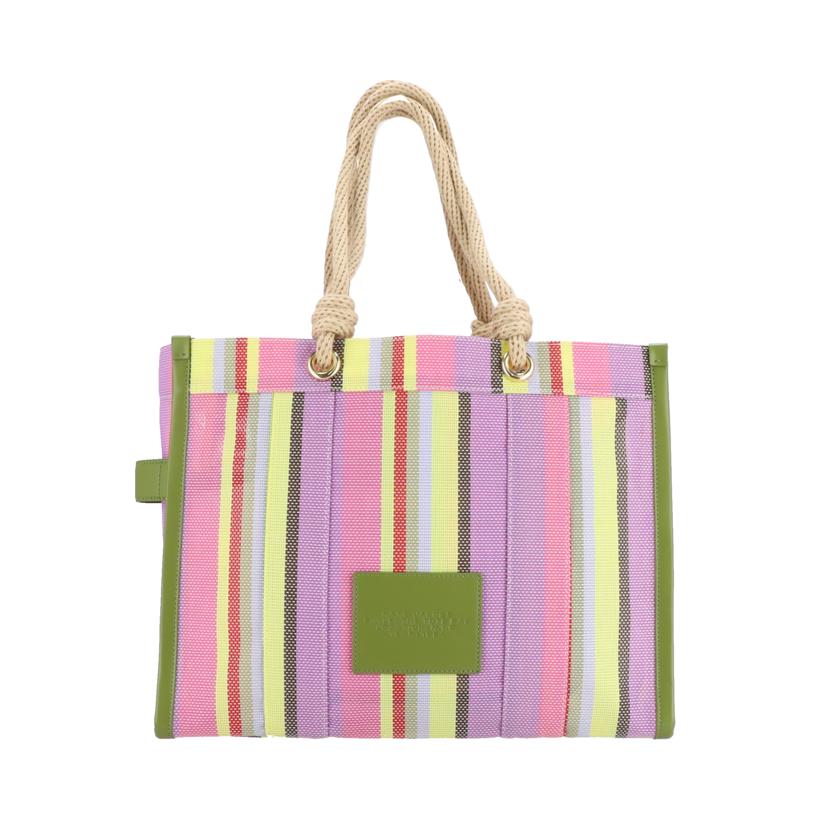 MARC JACOBS マークジェイコブス/ザ ストライプメッシュロープラージトート/2S6HTT022H02//Aランク/71