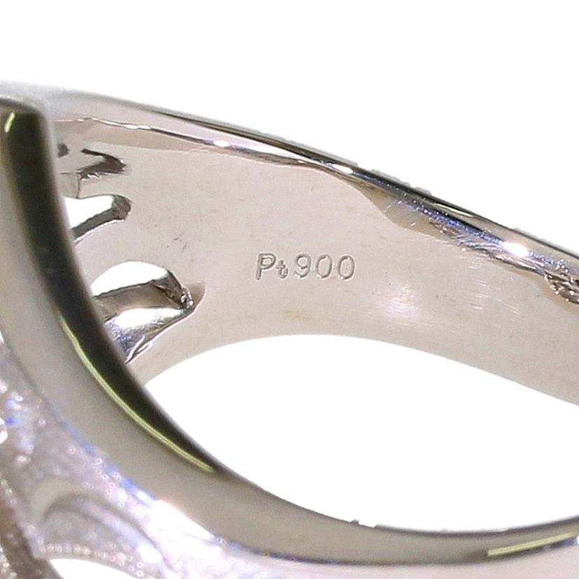 / ◎Pt900タンザナイトダイヤリング1.10/D0.09ct//ABランク/59