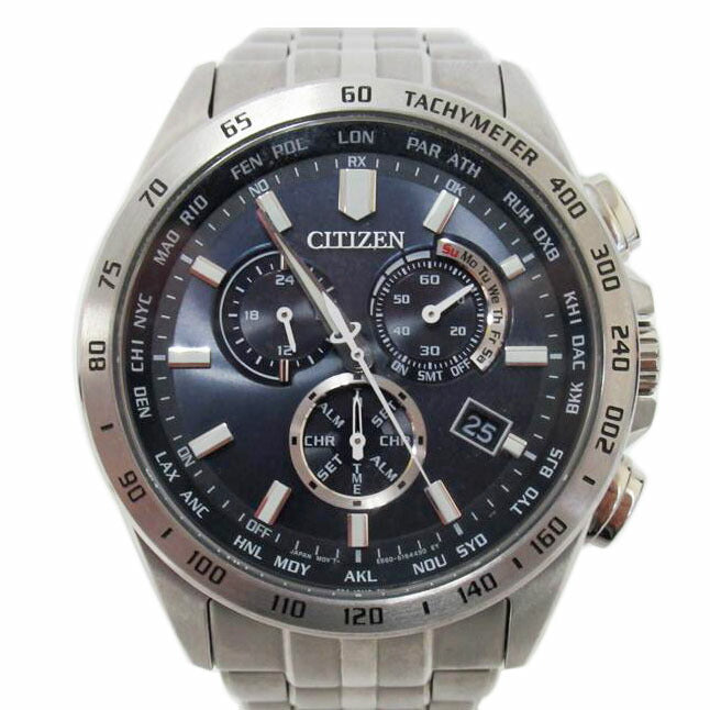 CITIZEN/メンズウォッチ/エコ・ドライブ/クロノグラフ/電波ソーラー/E660-S119944//3N2******/ABランク/63