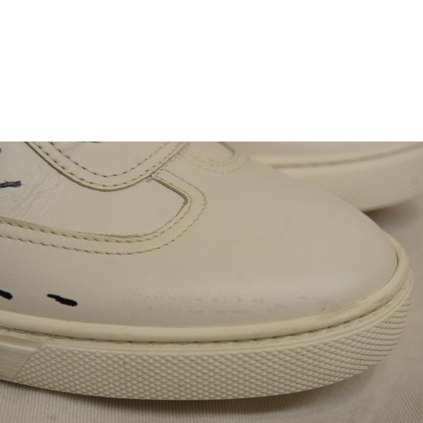 HERMES エルメス/クイッカースニーカーエンブレムロゴ//Aランク/92