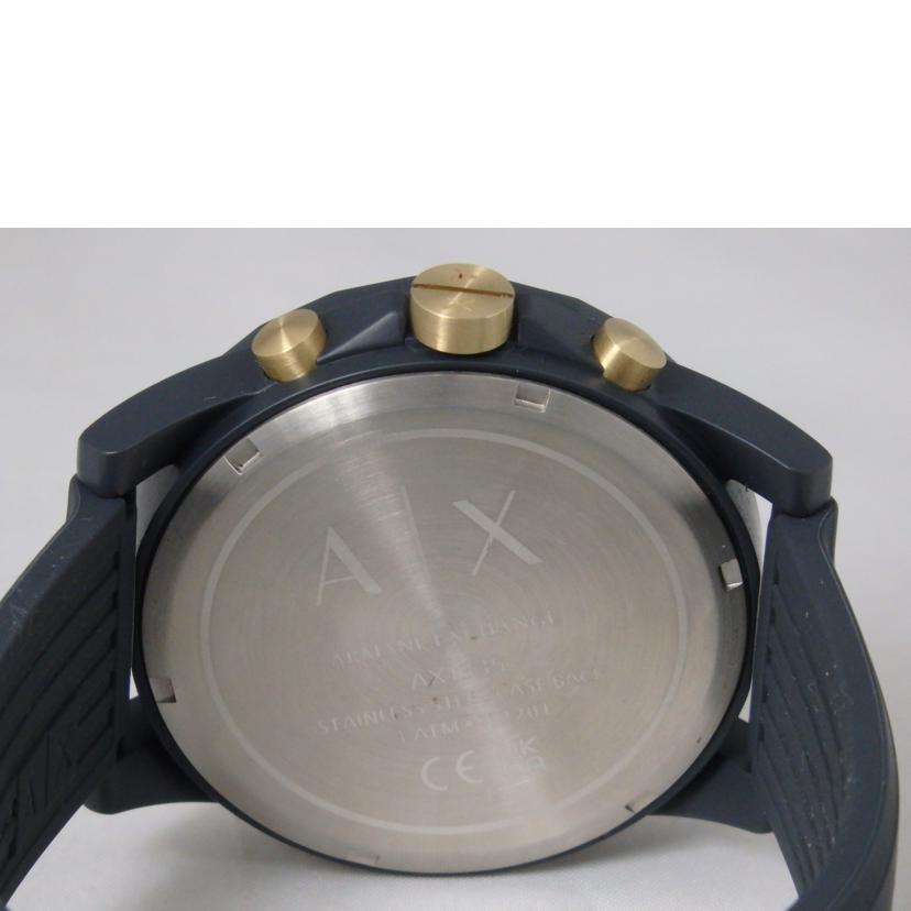 ARMANI EXCHANGE アルマーニ エクスチェンジ/メンズ時計/ラバー/クォーツ/AX1335//ABランク/76