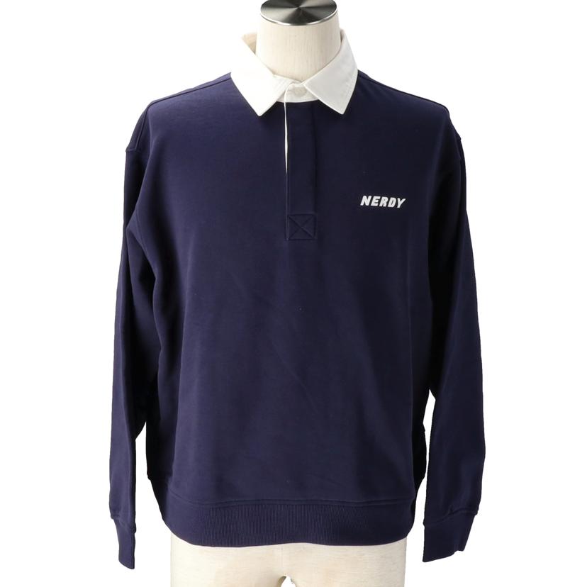 NERDY ノルディ/ラグビースウェットシャツ/PNES23KC101604//Sランク/93